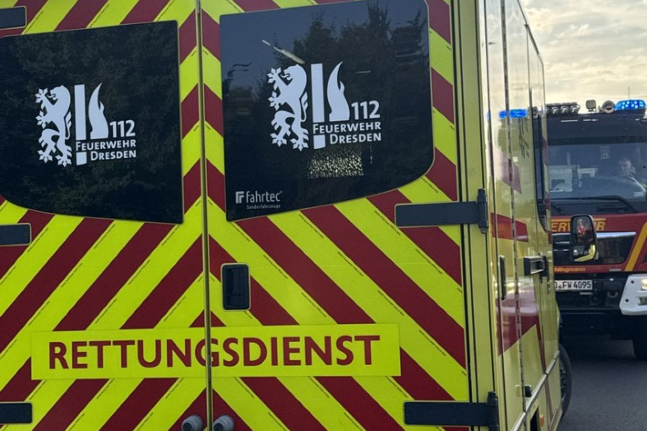 Schwerer Unfall in Dresden: Zwei Verletzte auf Stuttgarter Straße!