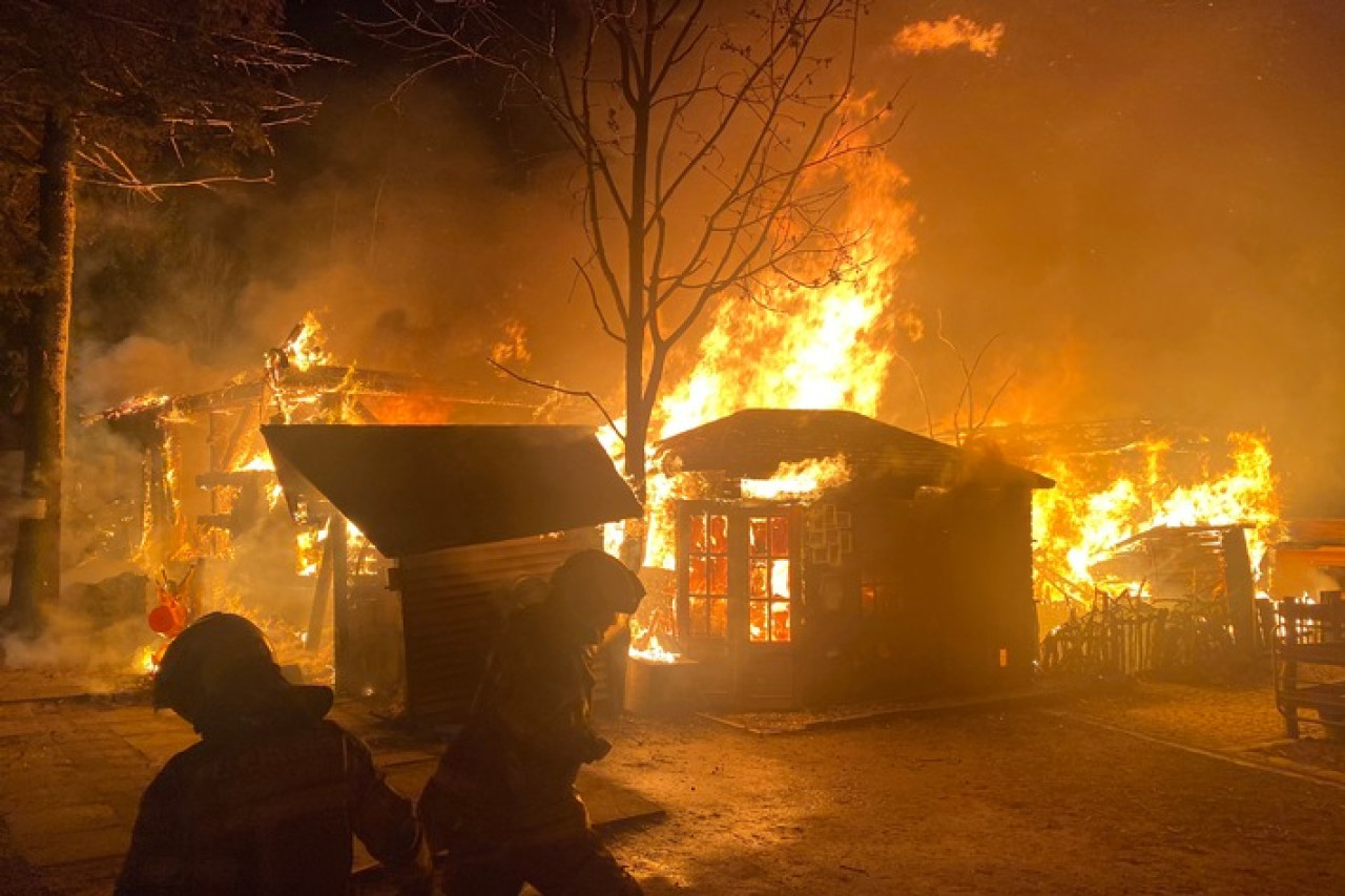 Feuer infernal: Riesensauerei in Weißig – Feuerwehr rettet Tiere!