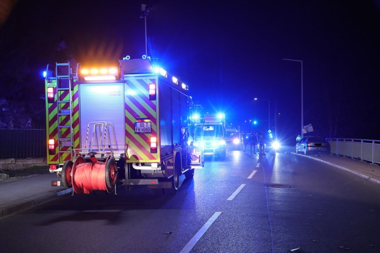 Feuerwehr Dresden: Alarmierungen an Weihnachten auf Rekordniveau!